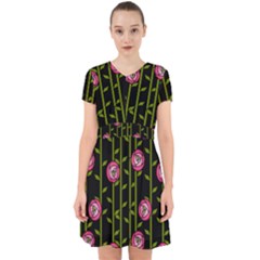 Rose Abstract Rose Garden Adorable In Chiffon Dress by Pakrebo