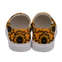 Desktop Abstract Template Flower Women s Canvas Slip Ons View4