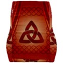 The Celtic Knot In Red Colors Car Seat Back Cushion  View2