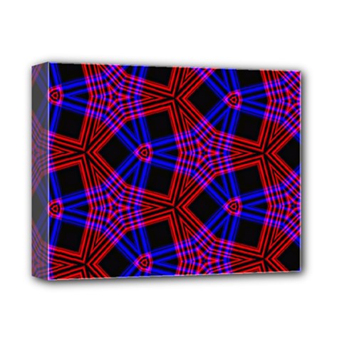 Pattern Line Deluxe Canvas 14  X 11  (stretched) by Mariart