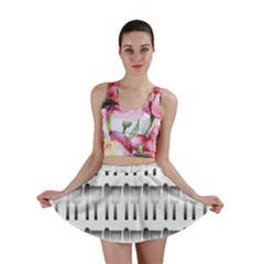 Kitchen Background Spatula Mini Skirt by Mariart