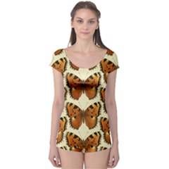 Butterflies Insects Boyleg Leotard  by Mariart