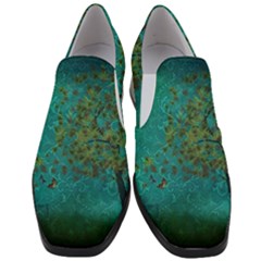 Tree In The Wind Slip On Heel Loafers by WensdaiAmbrose