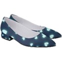 Light Blue Hearts Women s Low Heels View3