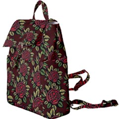 Roses Red Buckle Everyday Backpack by WensdaiAmbrose