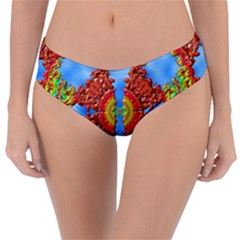 Pictures Digital Art Abstract Reversible Classic Bikini Bottoms by Pakrebo