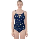 Twinkle Cut Out Top Tankini Set View1