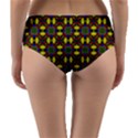 Background Image Ornament Reversible Mid-Waist Bikini Bottoms View2