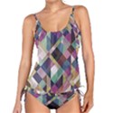 Geometric Sense Tankini Set View1