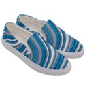 Blue Wave Surges On Men s Canvas Slip Ons View3