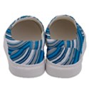 Blue Wave Surges On Men s Canvas Slip Ons View4