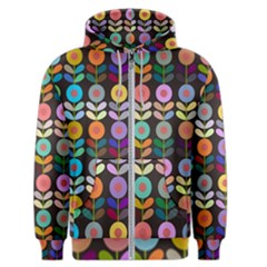 Zappwaits Flowers Men s Zipper Hoodie by zappwaits