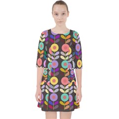 Zappwaits Flowers Pocket Dress by zappwaits