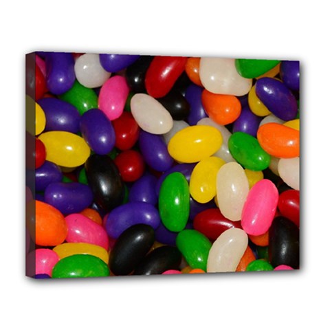 Jelly Beans Canvas 14  X 11  (stretched) by pauchesstore