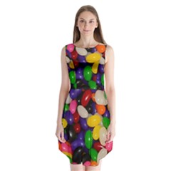 Jelly Beans Sleeveless Chiffon Dress   by pauchesstore