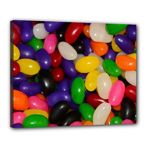 Jelly Beans Canvas 20  X 16  (stretched) by pauchesstore