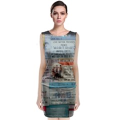 Concert Memorabilia  Classic Sleeveless Midi Dress by StarvingArtisan