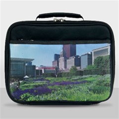 Lurie Garden Salvia River Lunch Bag by Riverwoman