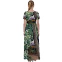 Garden of the Phoenix High Waist Short Sleeve Maxi Dress View2