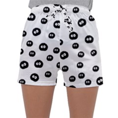 Totoro - Soot Sprites Pattern Sleepwear Shorts by Valentinaart