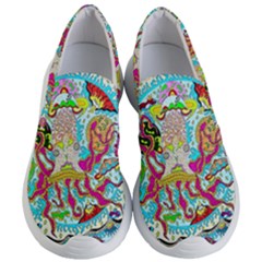 Supersonic Octopus Women s Lightweight Slip Ons by chellerayartisans