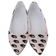 Eyes Pink Women s Low Heels by snowwhitegirl