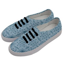 Ornamental Blue Men s Classic Low Top Sneakers by snowwhitegirl