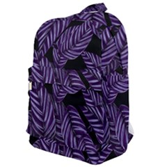 Tropical Leaves Purple Classic Backpack by snowwhitegirl