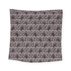 Gothic Church Pattern Square Tapestry (small) by snowwhitegirl