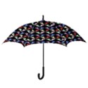 Colorful Cherubs Black Hook Handle Umbrellas (Large) View3