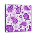 Retro Paisley Purple Mini Canvas 6  x 6  (Stretched) View1