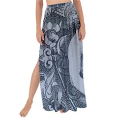 Victorian Angel With Shining Light Maxi Chiffon Tie-up Sarong by snowwhitegirl