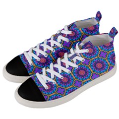 Ml 113 Men s Mid-top Canvas Sneakers by ArtworkByPatrick