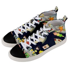 Food Men s Mid-top Canvas Sneakers by snowwhitegirl