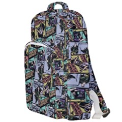 Comic Books Pattern Double Compartment Backpack by snowwhitegirl