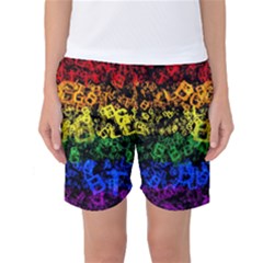 Lgbt Pride Rainbow Gay Lesbian Women s Basketball Shorts by Pakrebo