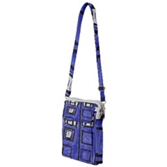 Tardis Painting Multi Function Travel Bag by Sudhe