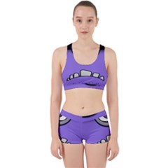 Evil Purple Work It Out Gym Set by Sudhe