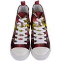 Flashy Logo Women s Mid-Top Canvas Sneakers View1