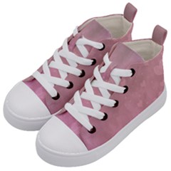 Lovely Hearts Kids  Mid-top Canvas Sneakers by lucia