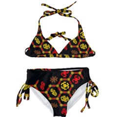 Algorithmic Drawings Kids  Classic Bikini Set by Sudhe