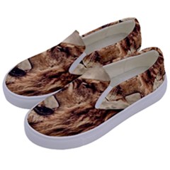 Roaring Lion Kids  Canvas Slip Ons by Sudhe