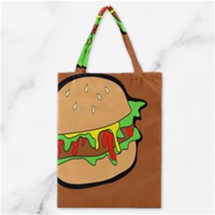 Burger Double Classic Tote Bag by Sudhe