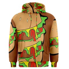 Burger Double Men s Pullover Hoodie by Sudhe