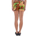 Burger Double Yoga Shorts View2