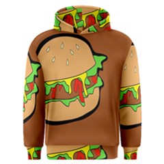 Burger Double Men s Overhead Hoodie by Sudhe