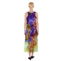 Splashes Of Color Background Sleeveless Maxi Dress View2