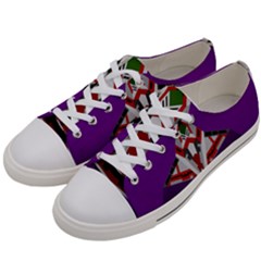 Toy Plane Outer Space Launching Women s Low Top Canvas Sneakers by Sudhe