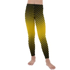 Dot Halftone Pattern Vector Kids  Lightweight Velour Leggings by Mariart