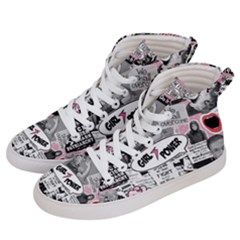 Feminism Collage  Women s Hi-top Skate Sneakers by Valentinaart